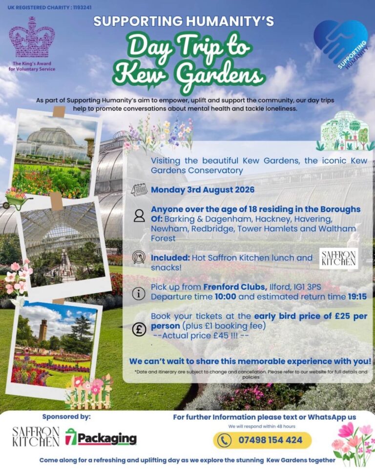 Day Trip to Kew Gardens 2026